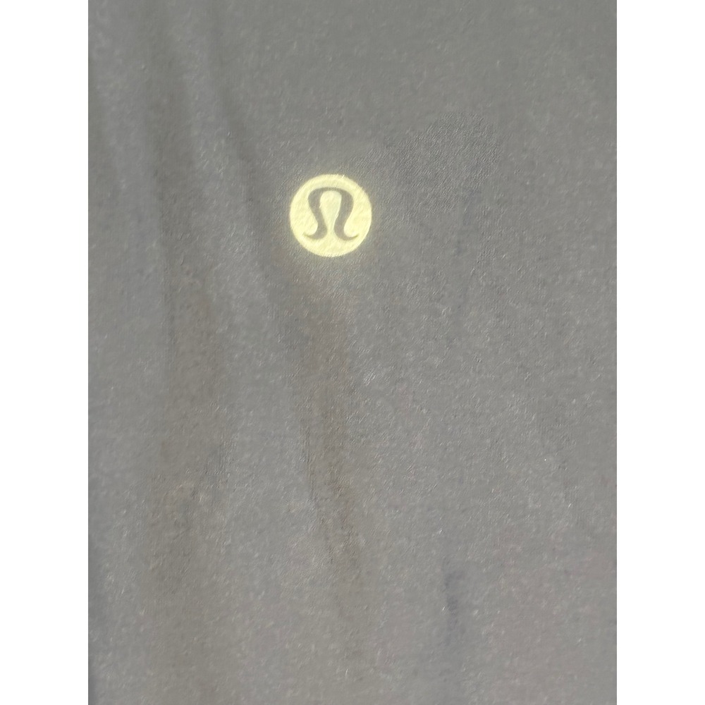 Lululemon Men Golf Polo Shirt Navy Blue Short Sleeve Athleisure Size L - Picture 4 of 4
